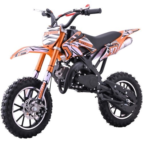 Детский бензиновый квадроцикл RamiGO STORM 49CC, оранжевый