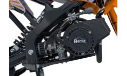 Bērnu benzīna kvadricikls RamiGO STORM 49CC, oranžs
