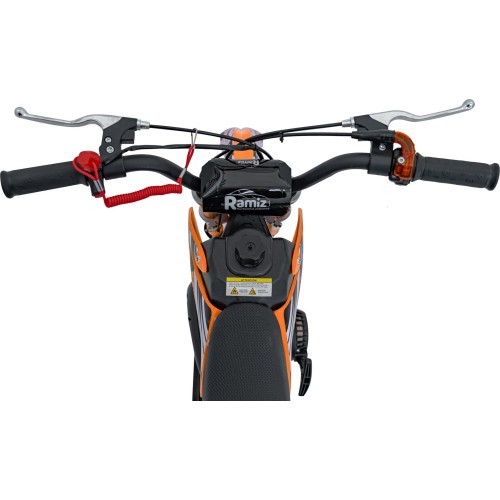 Bērnu benzīna kvadricikls RamiGO STORM 49CC, oranžs