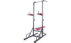 Cementa hanteļu komplekts ar pievilkšanās staciju inSPORTline CEM 180 + 40 cm/30 mm, 80 kg