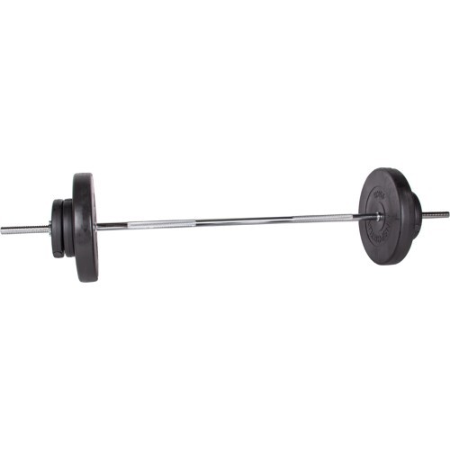 Cementa hanteļu komplekts ar pievilkšanās staciju inSPORTline CEM 180 + 40 cm/30 mm, 80 kg