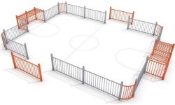 Футбольные ворота Inter-Play 4 (9x7 м)