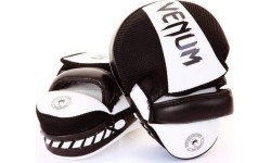 Лапы боксёрские Venum Focus Cellular 2.0, бело-чёрные (пара)