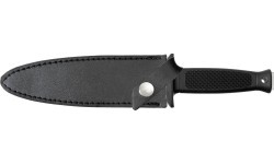 Nóż rzutka Fox Outdoor w skórzanym pokrowcu