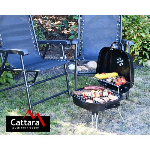 Folding charcoal grill Cattara Crotone