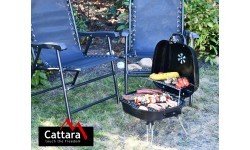 Folding charcoal grill Cattara Crotone