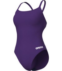 W Team Swimsuit Challenge Solid Plum-Wh 32 - 911