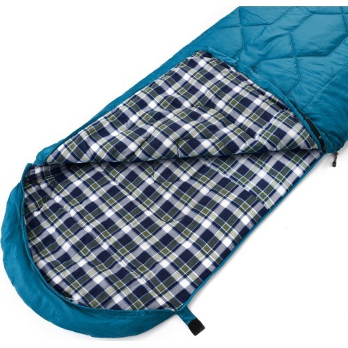 Meteor sleeping bag timber cotton - Blue