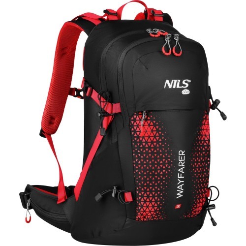 NC1925 PLECAK TURYSTYCZNY CZERWONY WAYFARER 35L NILS CAMP