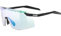 Akiniai Uvex pace stage V black matt / mirror green