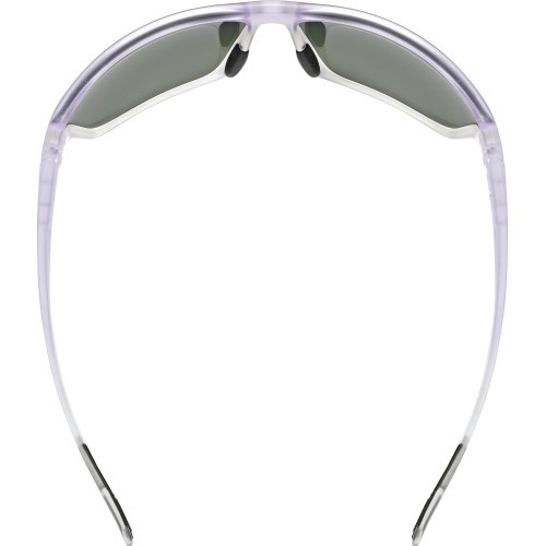 Uvex sportstyle 806 glasses, purple fade / mirror purple