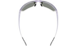 Uvex sportstyle 806 glasses, purple fade / mirror purple