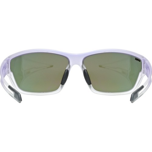 Uvex sportstyle 806 glasses, purple fade / mirror purple