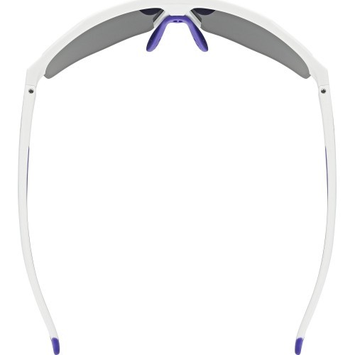 Uvex Axos Set Glasses White Matt / Mirror Purple
