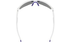 Uvex Axos Set Glasses White Matt / Mirror Purple