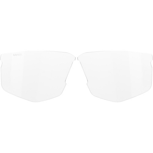 Brilles Uvex Axos Set, baltas matētas / spoguļpurpura