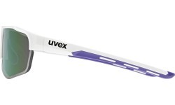 Uvex Axos Set Glasses White Matt / Mirror Purple