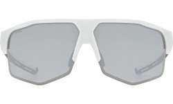 Очки Uvex axos set white matt / mirror silver