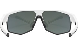 Очки Uvex axos set white matt / mirror silver