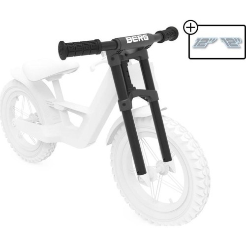 Biky Cross melns – dubultā priekšējā dakša