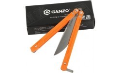 Ganzo Firebird G766-OR butterfly folding knife