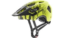 Uvex React Jr. MIPS helmet, lime-black