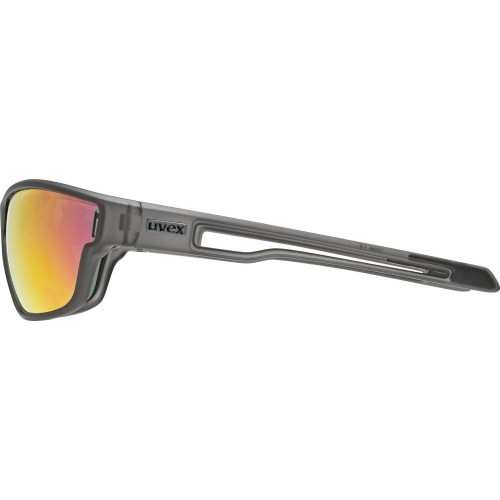 Uvex Sportstyle 806 brilles smoke matēts / mirror red