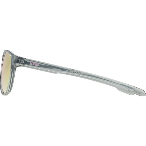 Uvex LGL 53 glasses smoke / mirror pink
