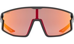 Очки Uvex skyrise jr. black matt / mirror red
