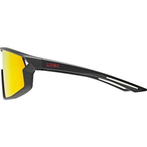 Brilles Uvex skyrise jr. black matt / mirror red