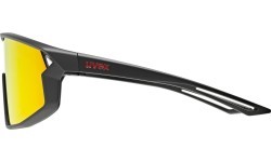 Очки Uvex skyrise jr. black matt / mirror red