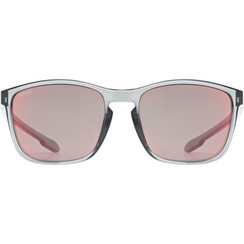 Uvex LGL 52 smoke / mirror red glasses