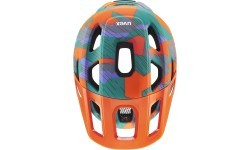 Ķivere Uvex react jr. papaya camo matt