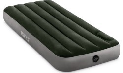 Надувной матрас 191x76x25 см одноместный со встроенным ножным насосом INTEX 64760