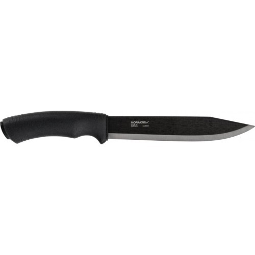Nazis Morakniv Bushcraft Pathfinder, oglekļa tērauds, melns