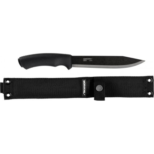 Knife Morakniv Bushcraft Pathfinder, Carbon Steel, Black