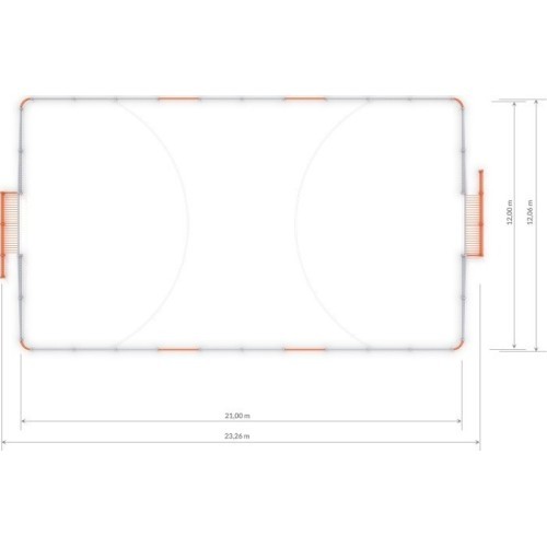 Футбольное поле Arena Inter-Play 3a (21x12 м)