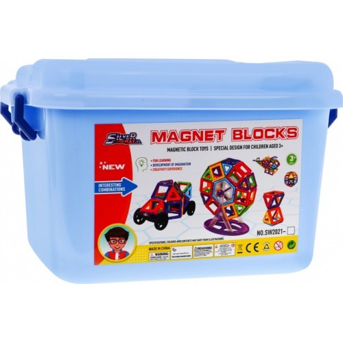 Giga Magnetic Brick Set 248el