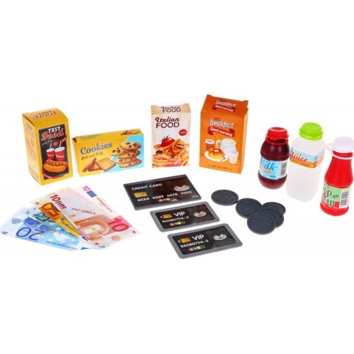 Cash with touch panel weight card reader