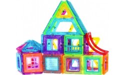 Magnetic Blocks MEGA Set of 184 elements