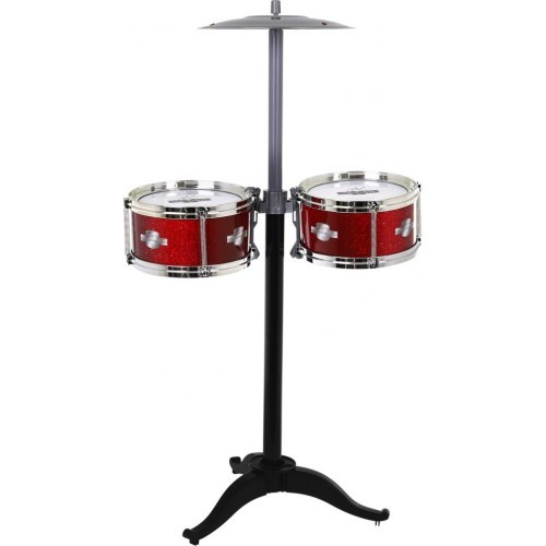 Mega Drums детская барабанная установка со стульчиком, 6 барабанов