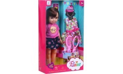 A Set Of Fashion Doll Brunette