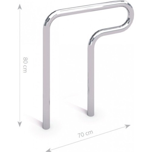 Steel Bicycle Rack Inter-Play 28