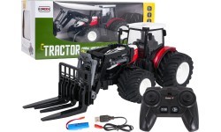 Red R/C Tractor With Tour