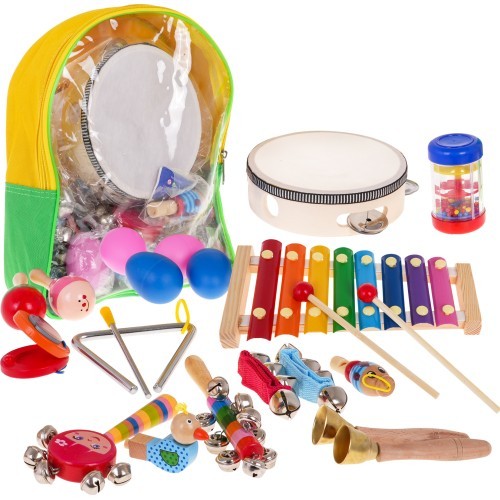 Koka mūzikas instrumentu komplekts