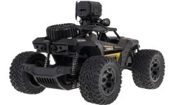 MEGA Crawler PIONEER rotaļu automašīna ar kameru, pelēka