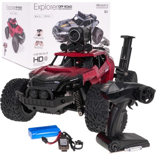 MEGA Crawler PIONEER с камерой, красный