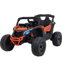 Elektromobilis kvadricikls Can-Am Maverick, oranžs