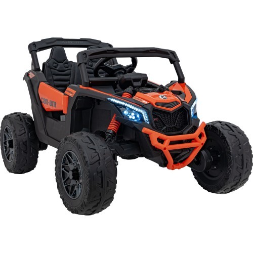 Elektromobilis kvadricikls Can-Am Maverick, oranžs