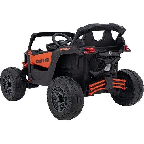 Elektromobilis kvadricikls Can-Am Maverick, oranžs